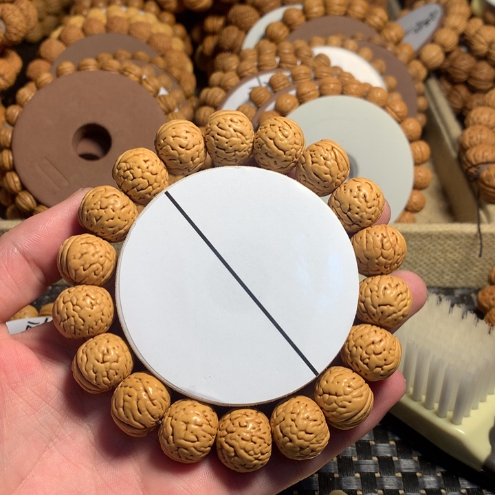 策***腾手串桃核6#肥脐金丹