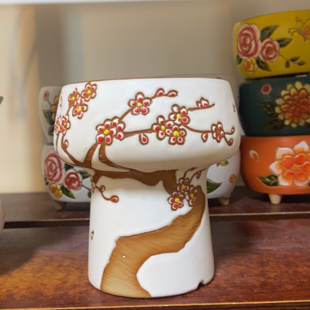 红陶韩式多肉植物花盆