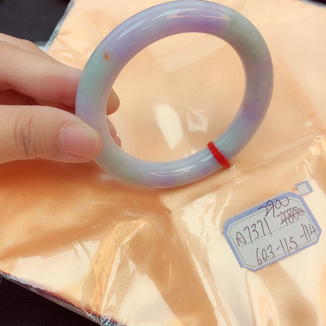 翡翠手镯未镶嵌天然缅甸翡翠A货