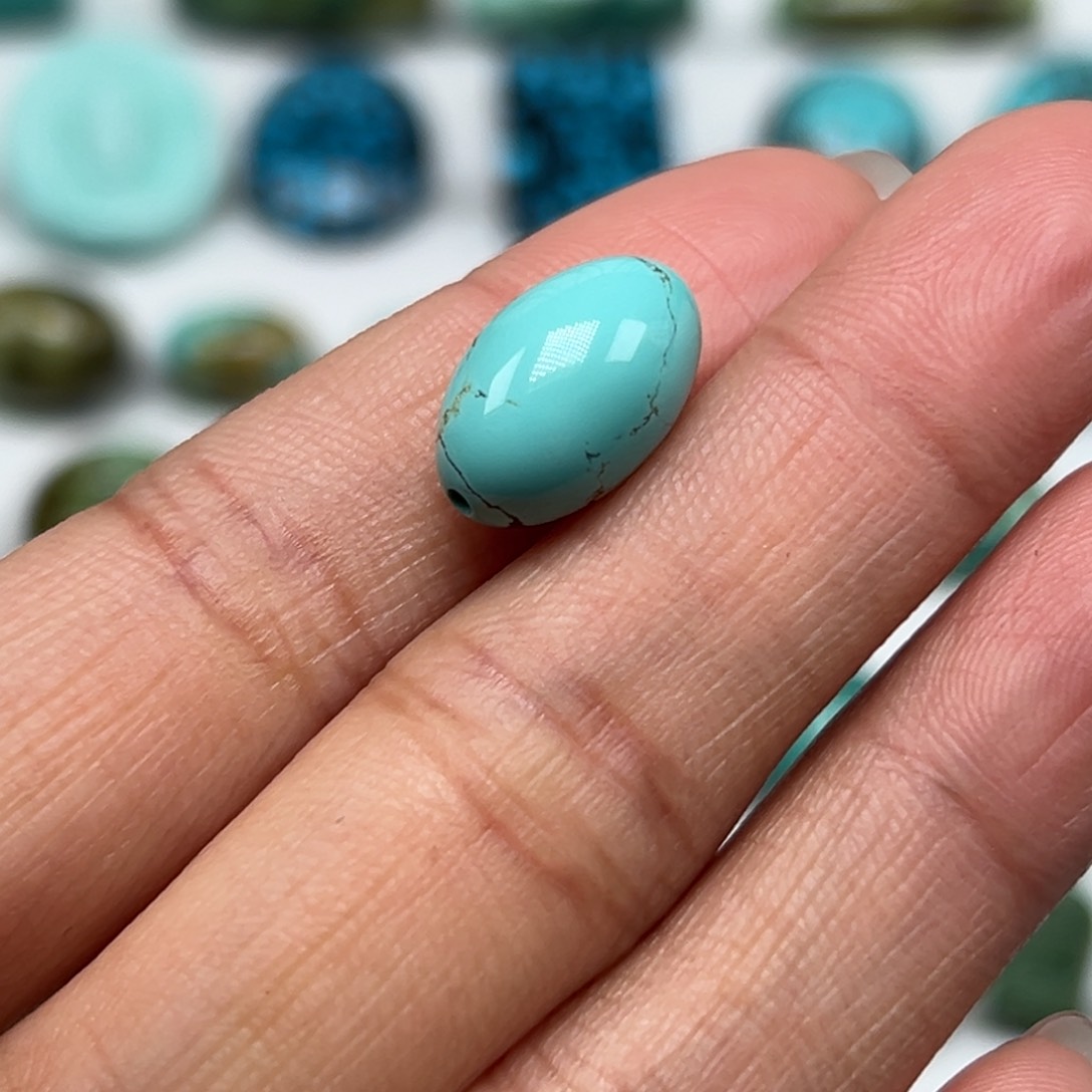 绿松石珠宝奇石未镶嵌