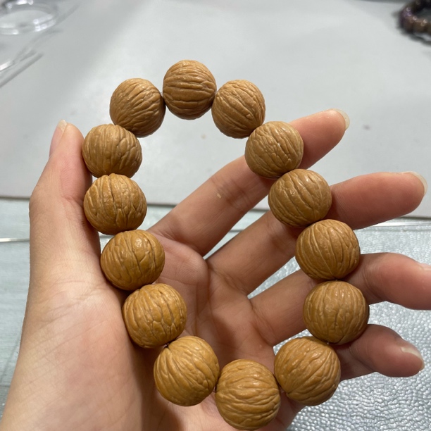 W503猴头核桃单圈手串
