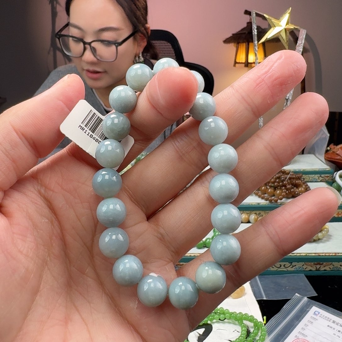 和田玉手串未镶嵌