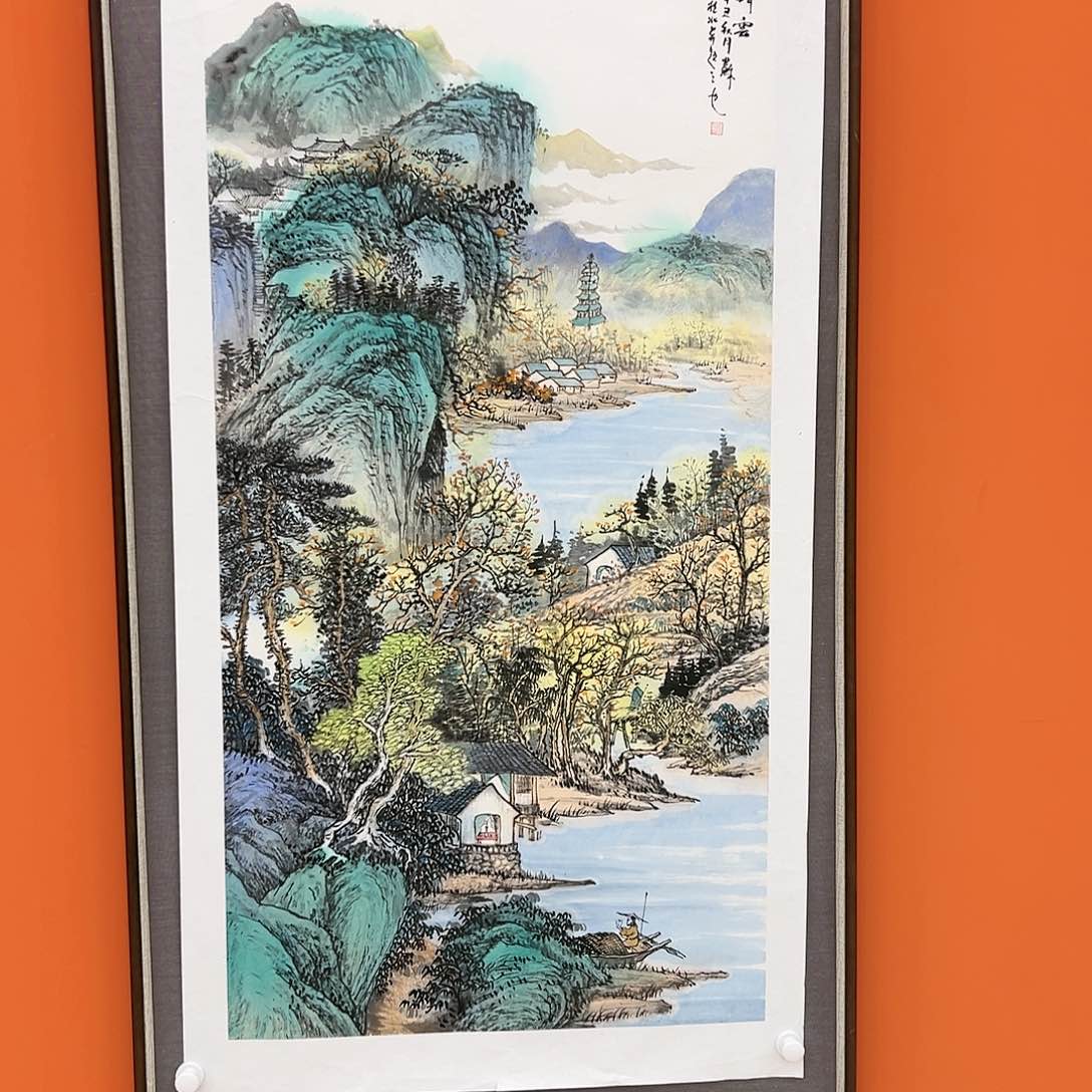 国画苏珊展览原作