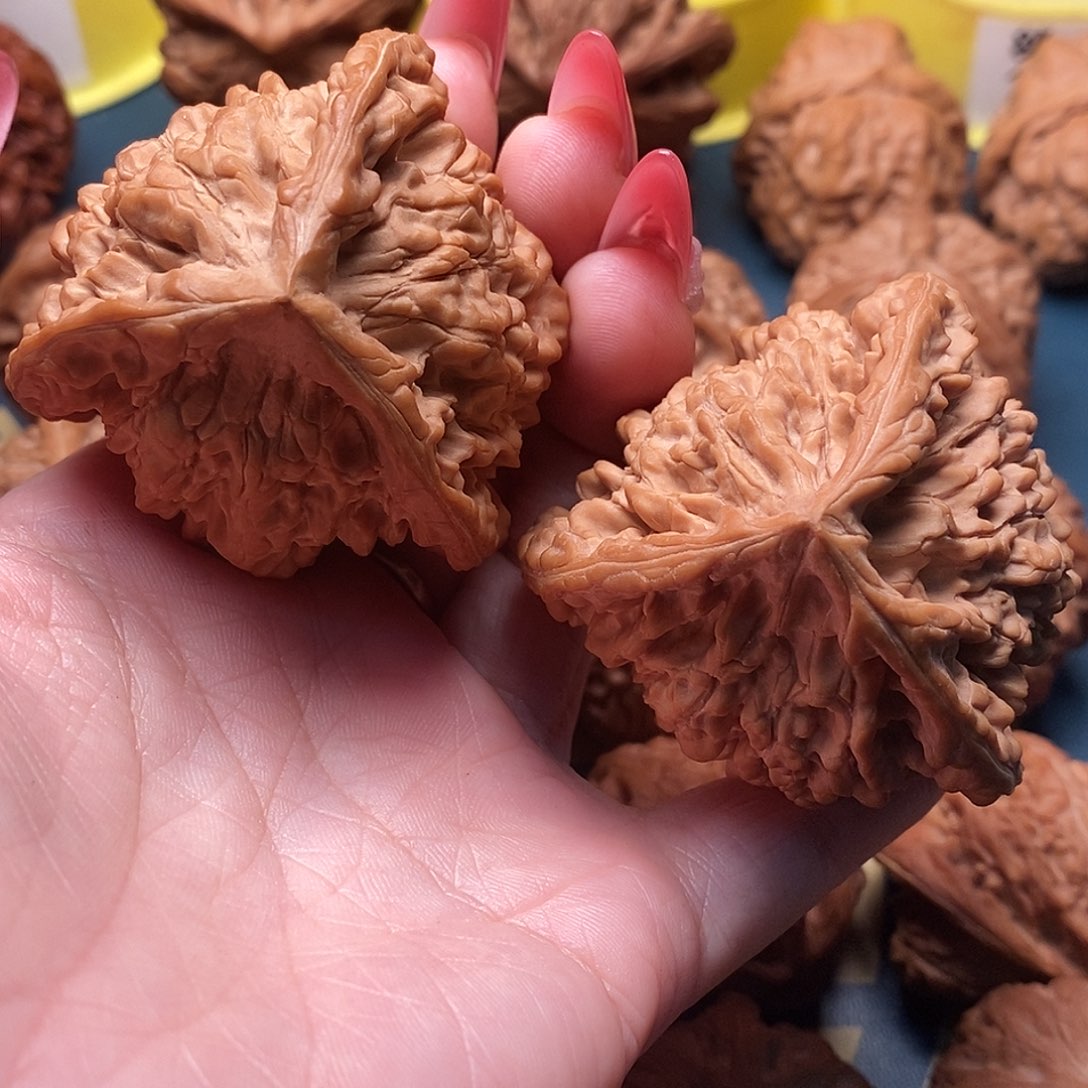 把件文玩核桃官帽奔 50 全品