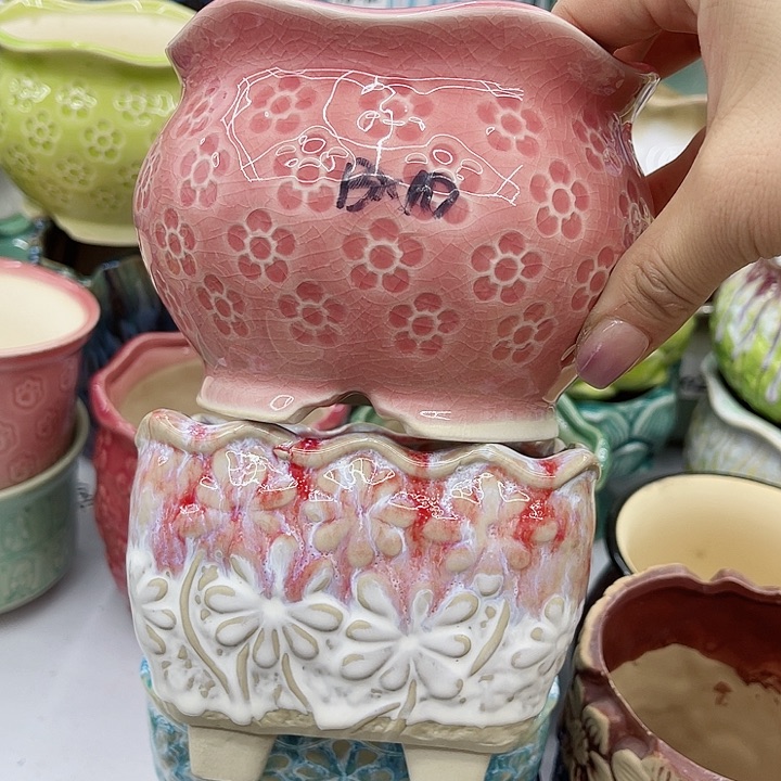 多肉绿植陶瓷花盆