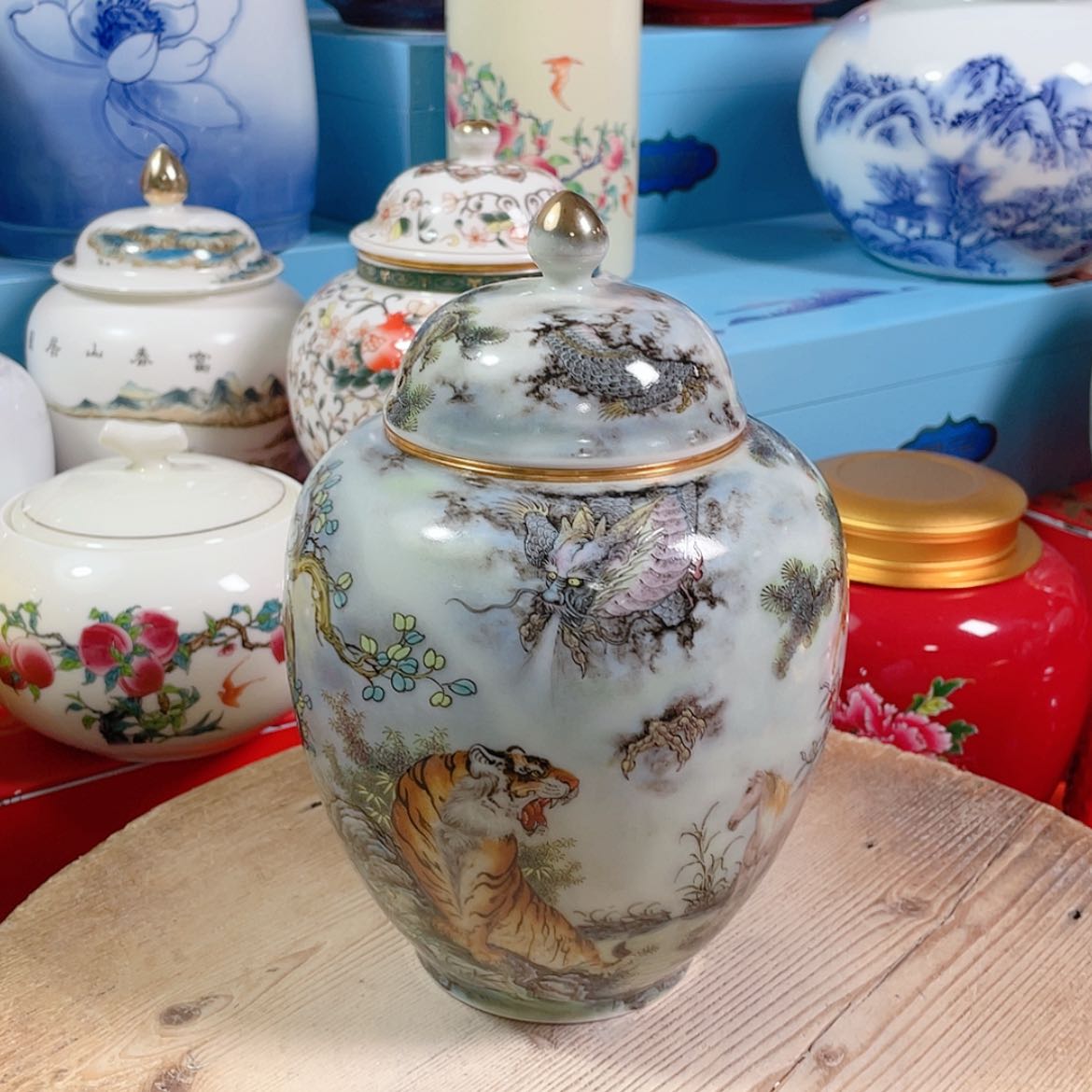 【闪购商品】罐陶瓷茶叶罐密封罐