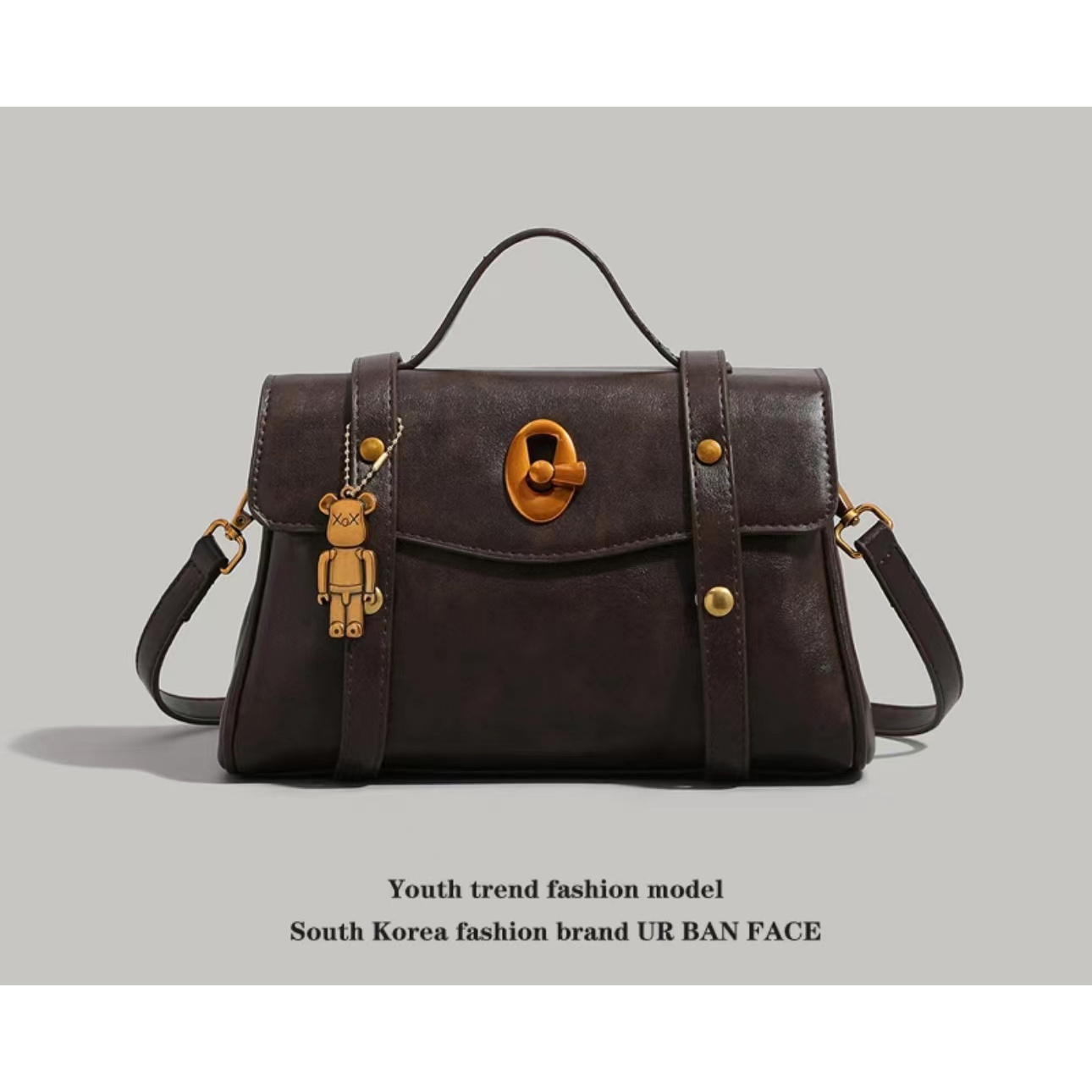 肩包轻奢简约潮流通勤小众百搭休闲手提包H182