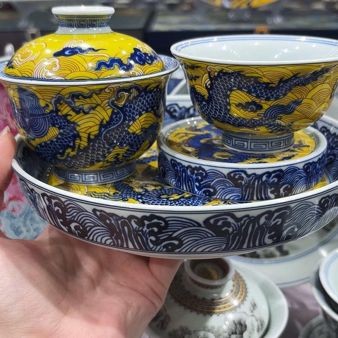 瓷片景德镇瓷器艺术半手