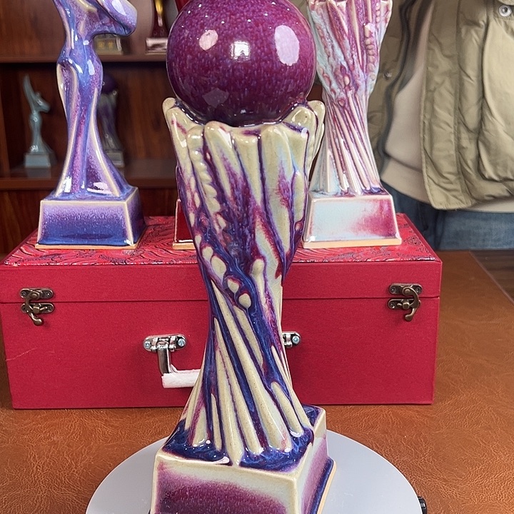 瓷摆件钧瓷原产地高端摆件