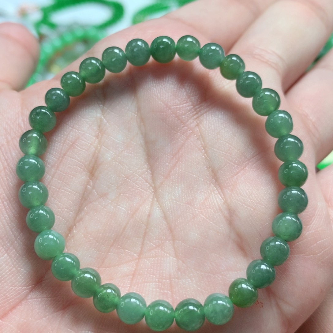 未镶嵌手链翡翠翡翠