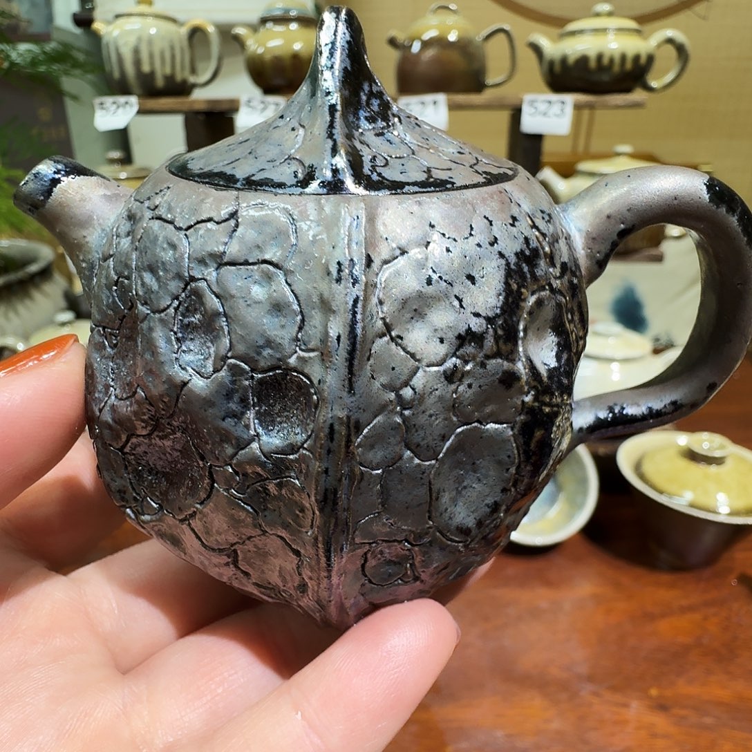 楚***潇建水紫陶紫泥柴烧壶