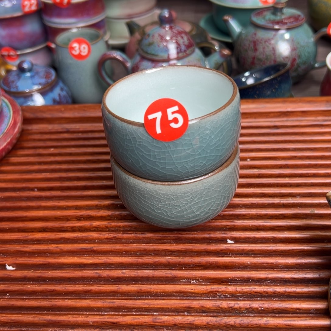 手工制作手拉坯工艺茶具