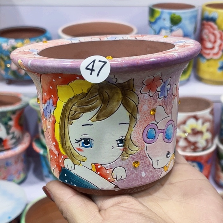 红陶新年快乐呀小猪宝