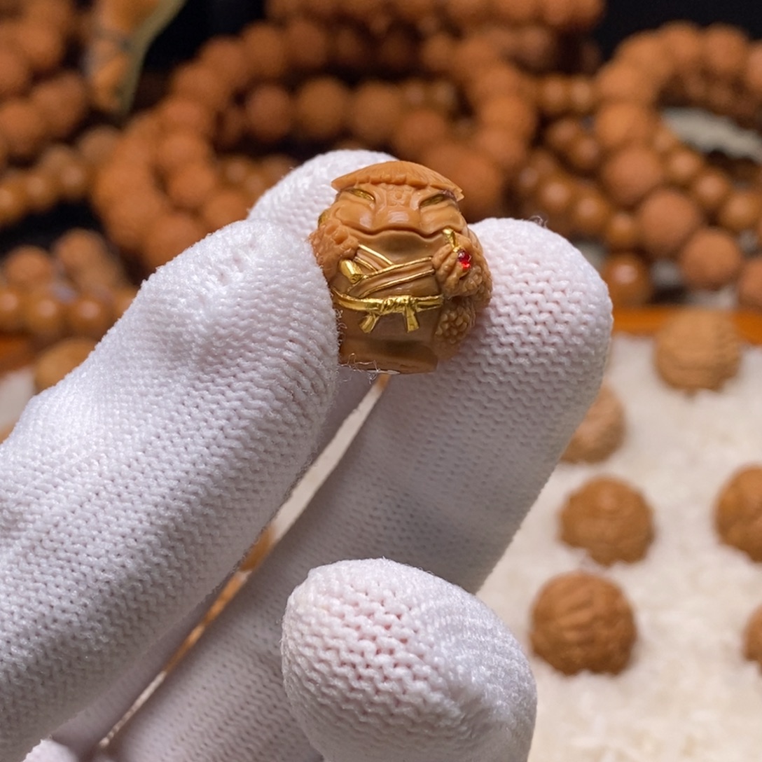 核桃猴头单颗金蟾