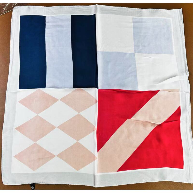 V001 菱形方格 60*60左右 围巾  G3