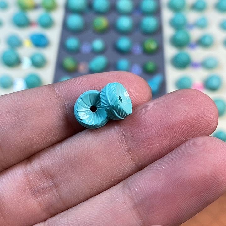 秦古矿口湖北矿散珠配饰尺寸10羽毛扣