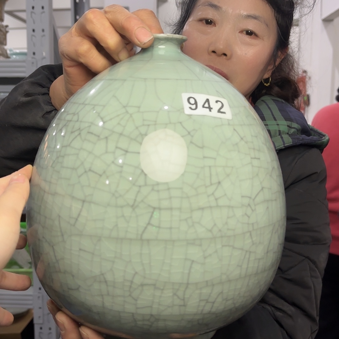 龙泉云间青瓷小米茶器