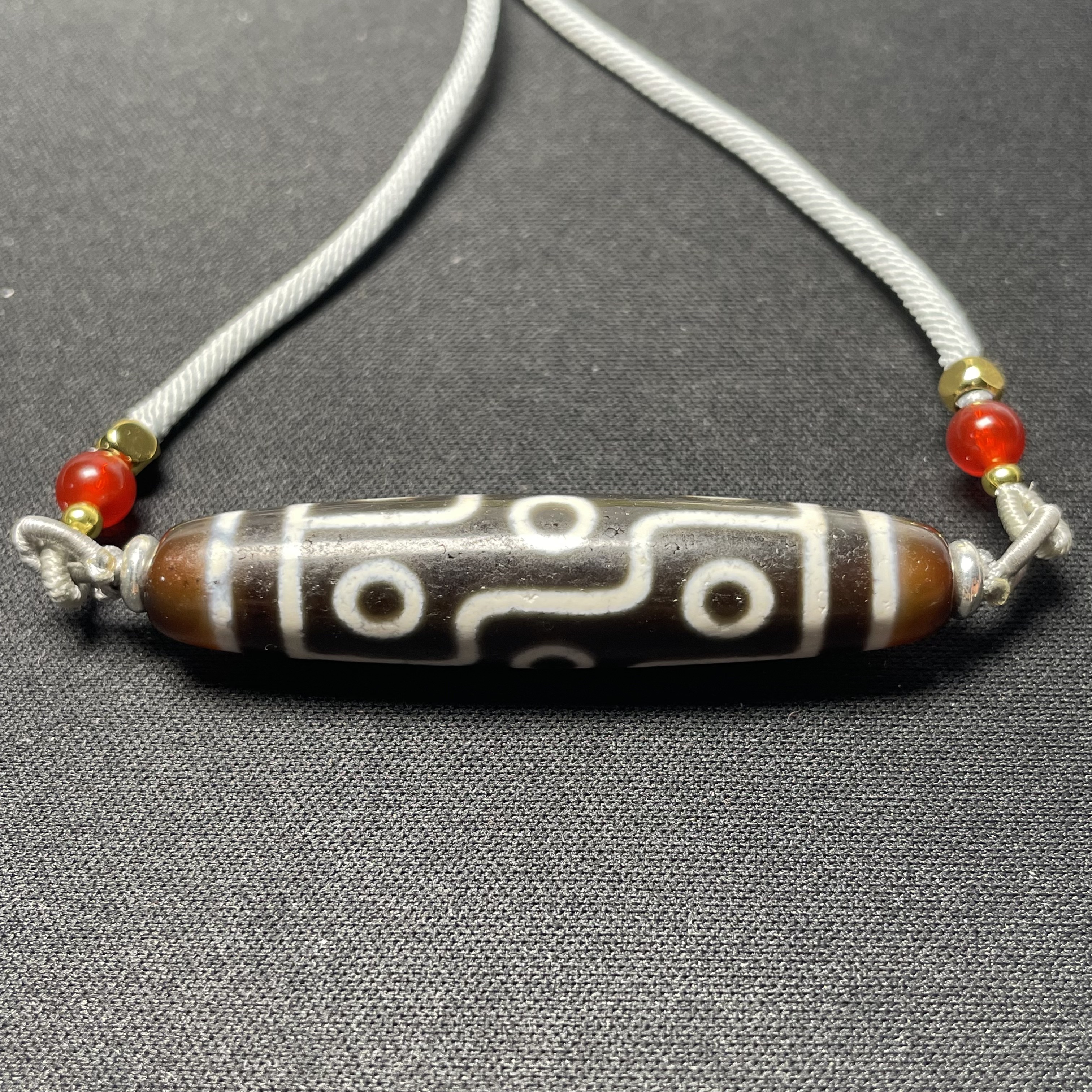 【古珠】20世纪玛瑙珠2411200496