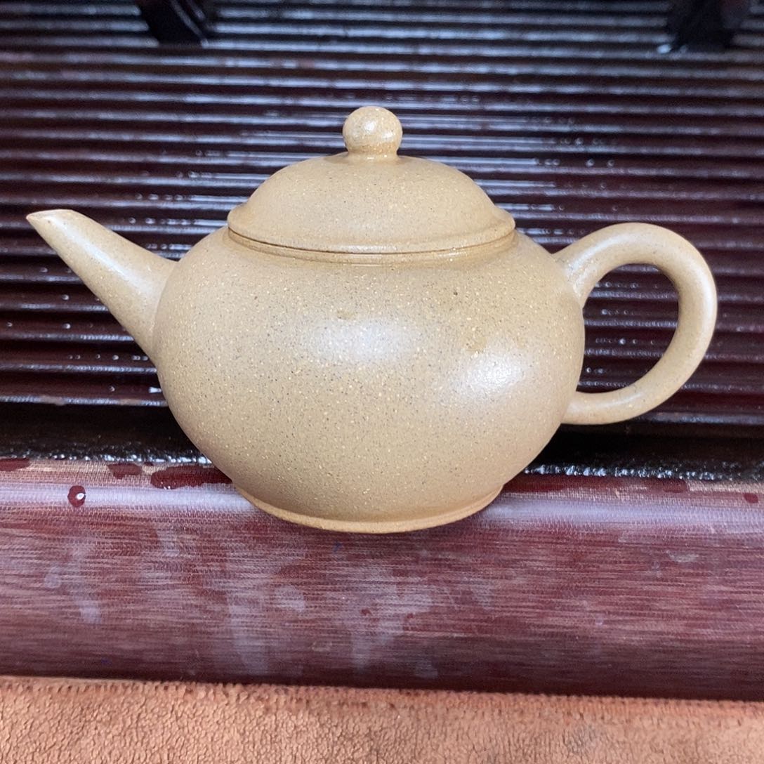 紫砂茶壶高端120cc段泥水平