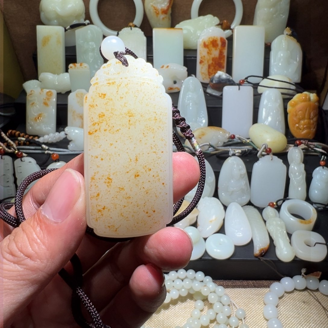 和田玉吊坠(不含链)未镶嵌用****2