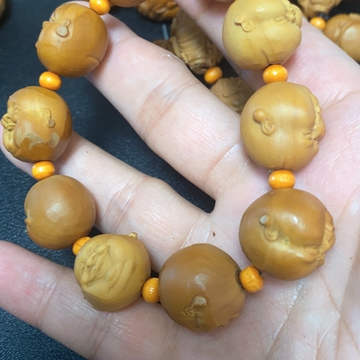 橄榄核手串/手链橄榄微瑕百态