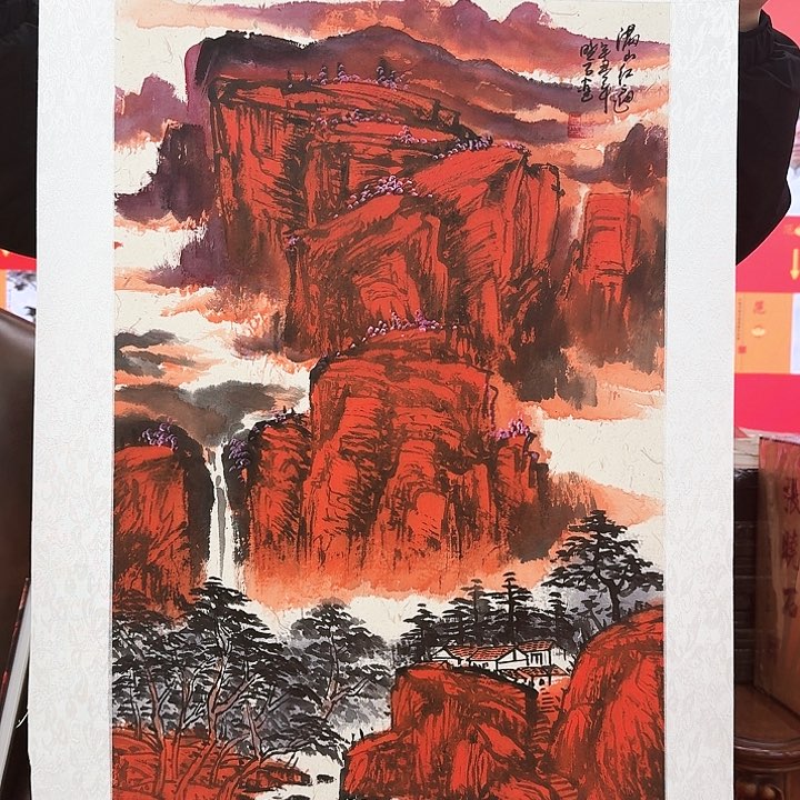 国画书法作品多次参加