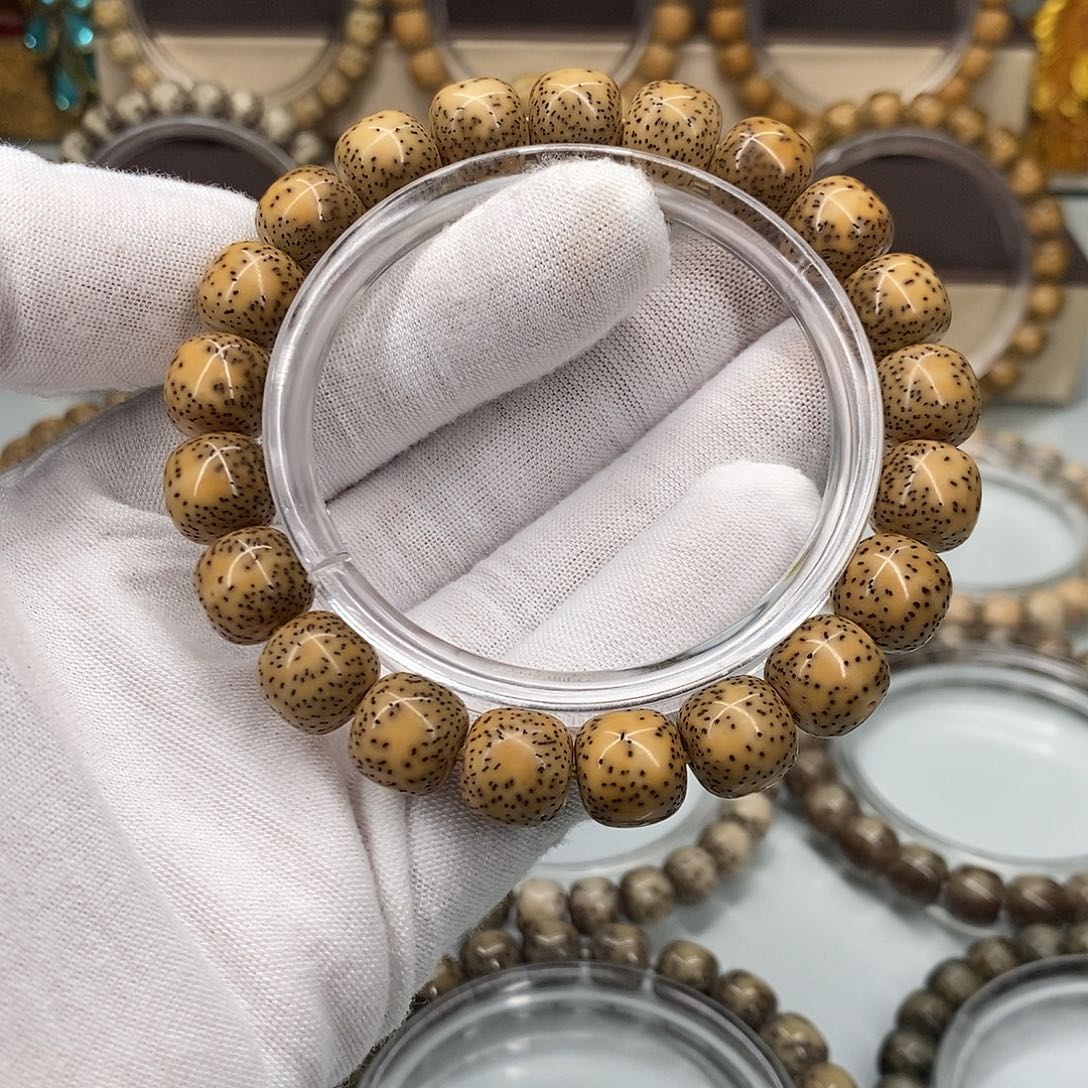 t***e手串星月菩提10×11一物一图原生态同枝福利