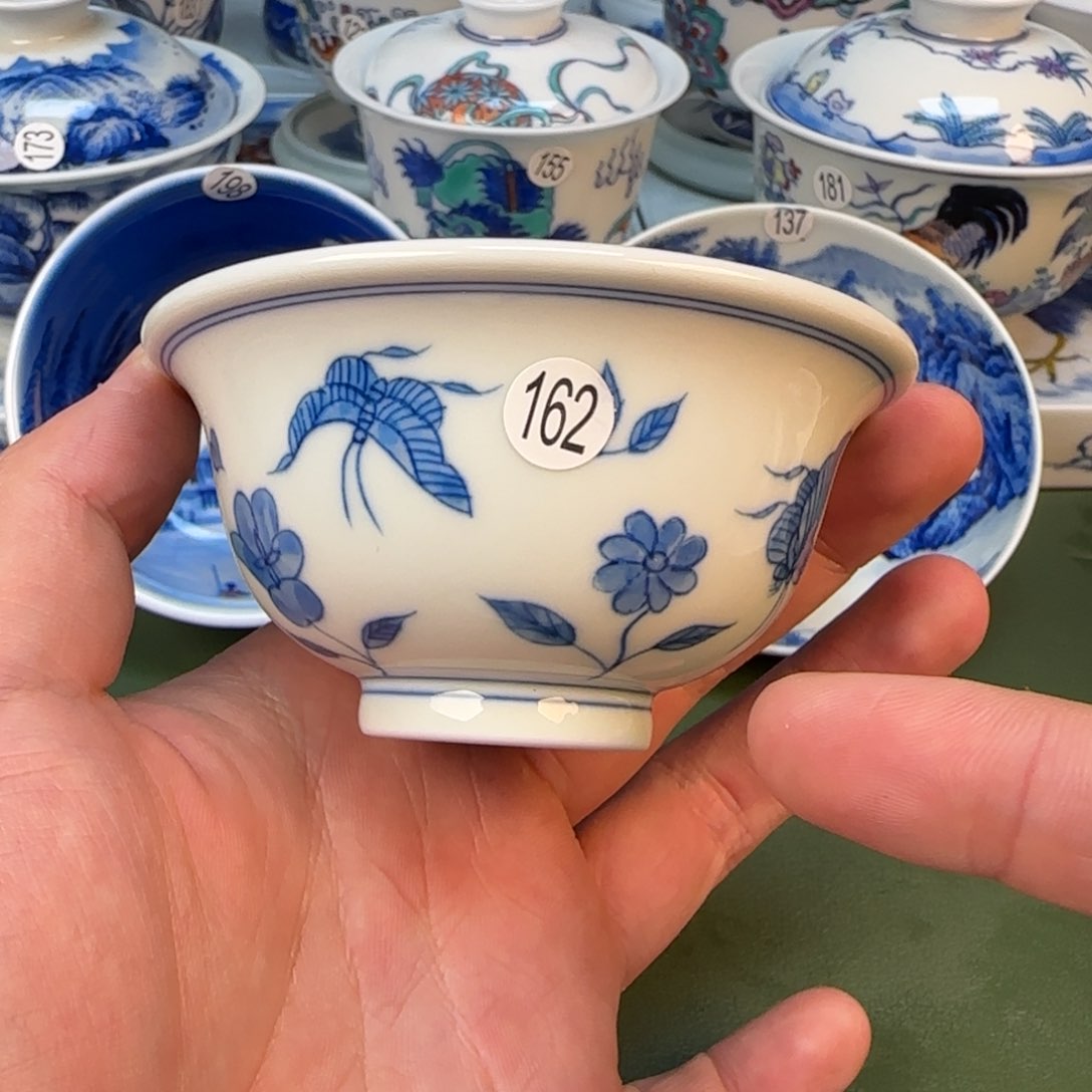 彦祖纯手工手绘茶具162