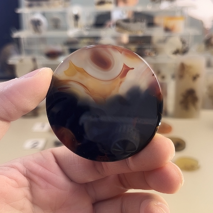 玛瑙/玉髓吊坠(不含链)未镶嵌