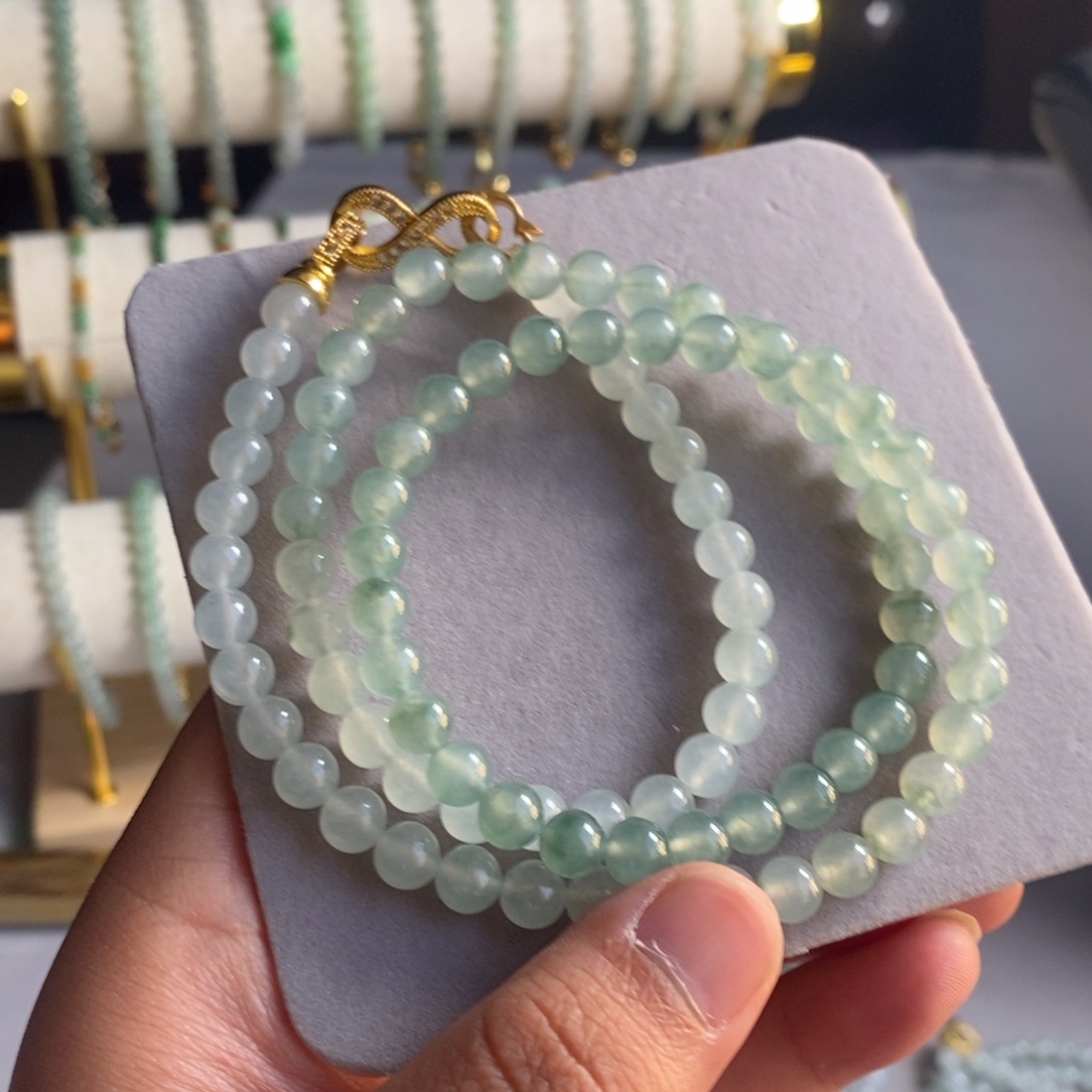 定制翡翠未镶嵌24 缅甸翡翠A货卡6.7