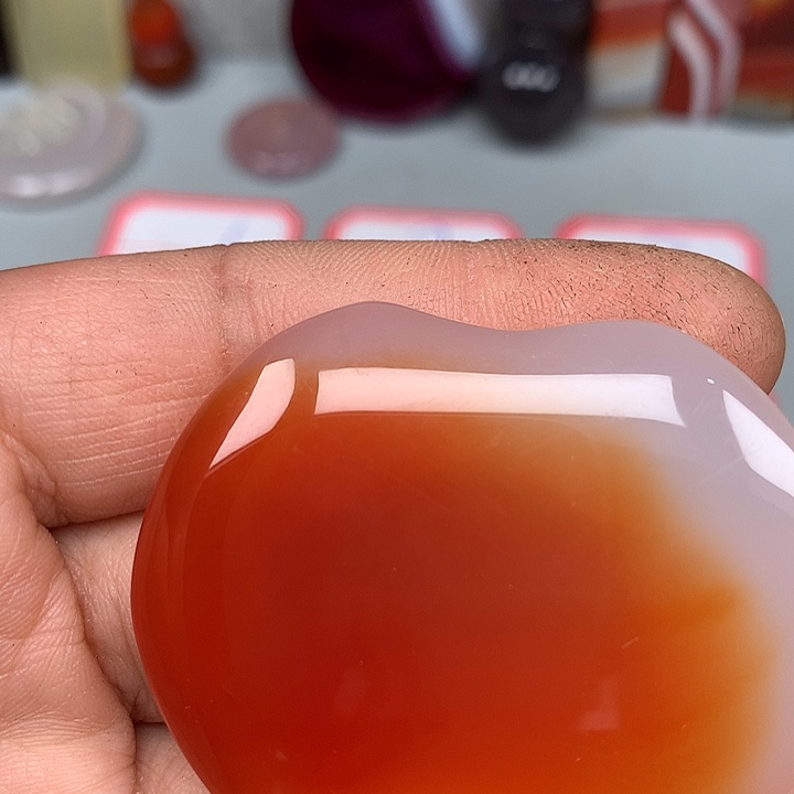 七***夏玛瑙/玉髓未镶嵌颈饰