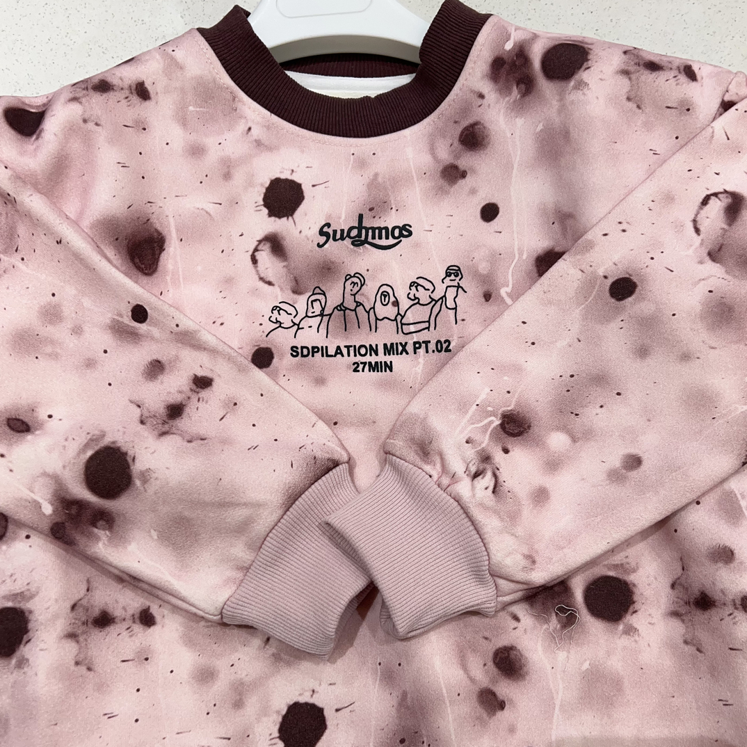 断码-儿童韩版秋季加绒卫衣