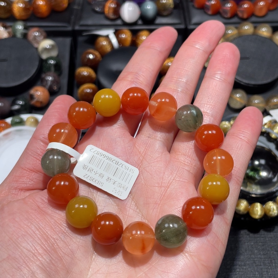 未镶嵌手链水晶福禄寿12mm