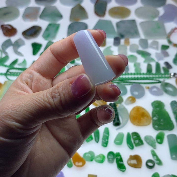 翡翠未镶嵌挂件天然翡翠