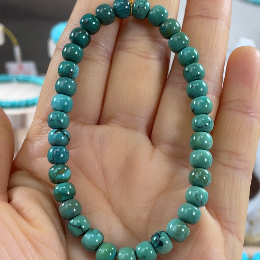绿松石未镶嵌套链