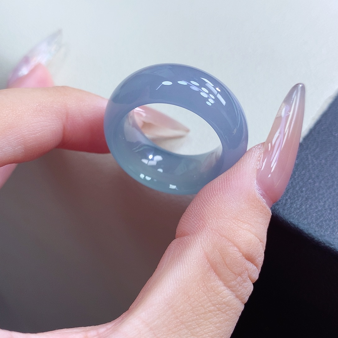 未镶嵌戒指翡翠19-20号