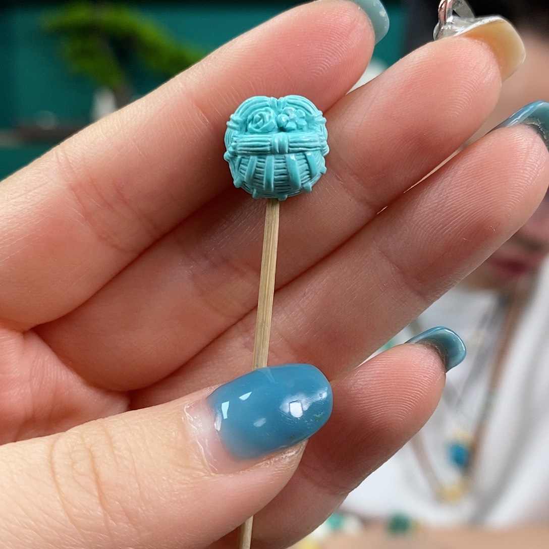 绿松石珠宝奇石未镶嵌