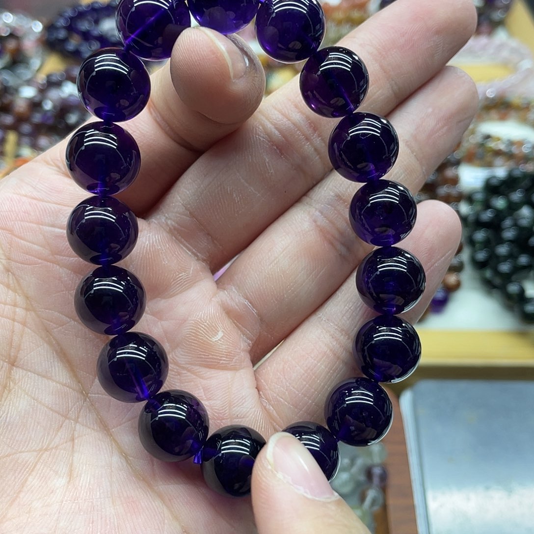 水晶手串未镶嵌天然