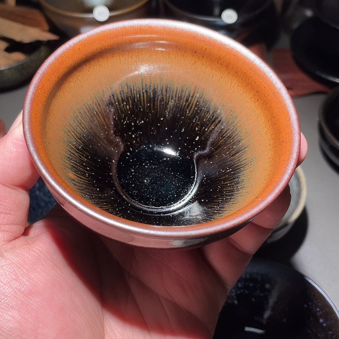 茶盏原矿原釉龙窑柴烧2