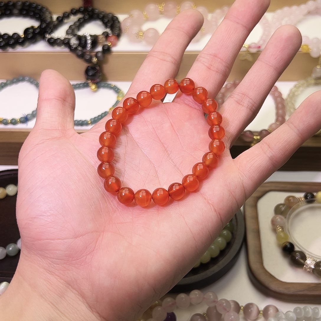 玛瑙/玉髓手串未镶嵌