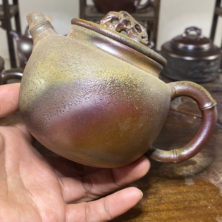 坭兴陶真柴烧顺丰包邮260cc