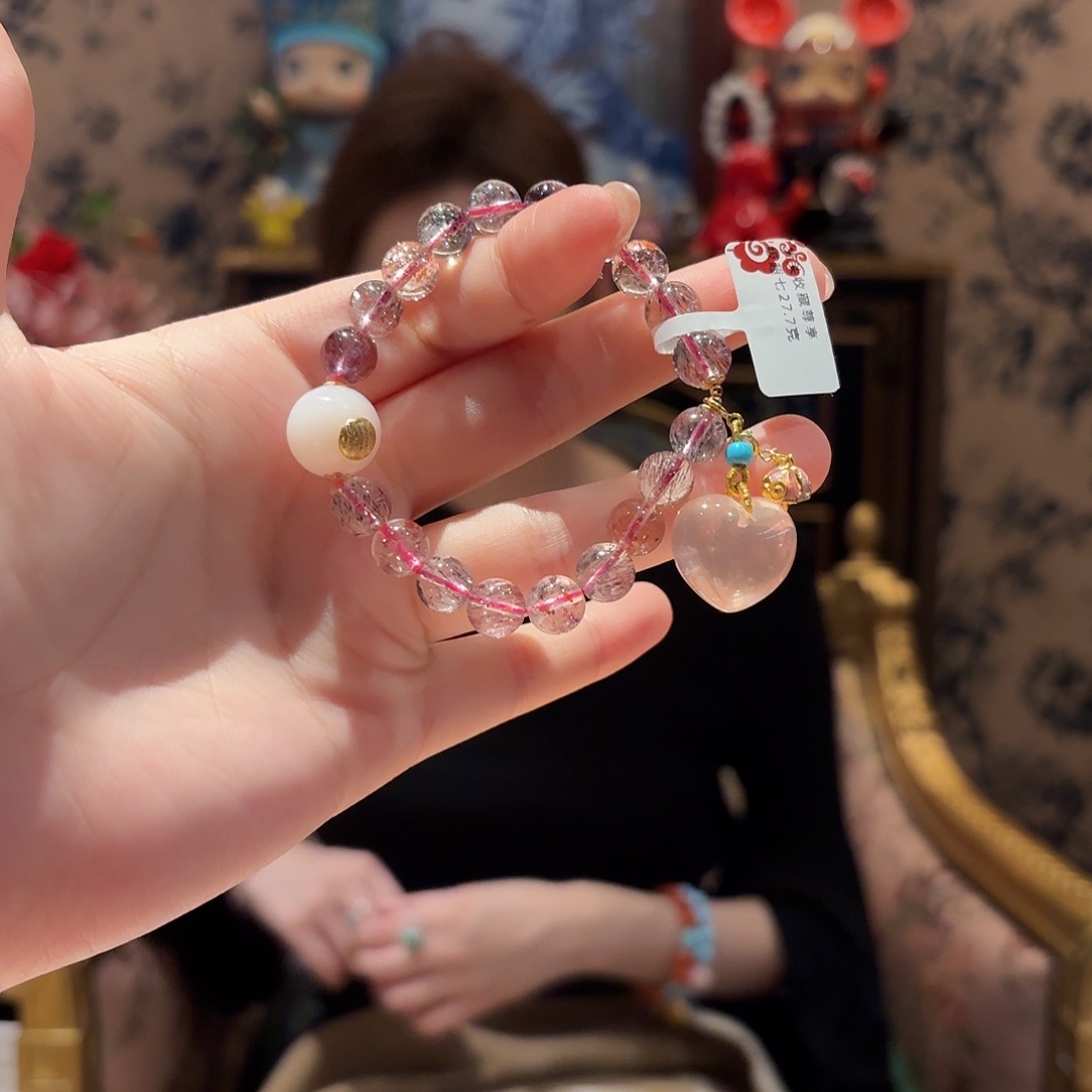 水晶手串未镶嵌手串