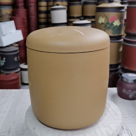 紫砂茶叶罐茶叶罐处理七饼素面1