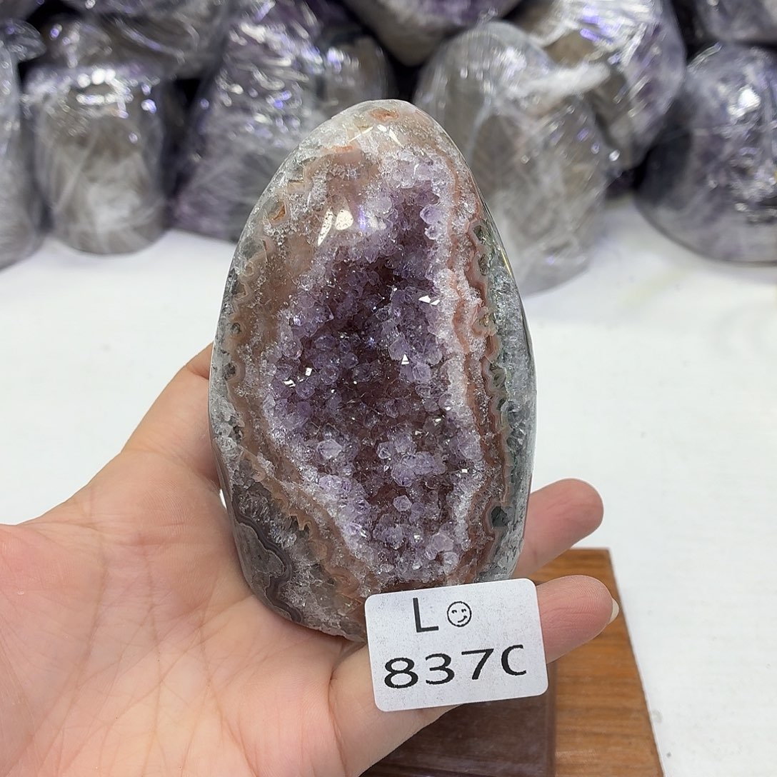 摆件水晶未镶嵌天然紫水晶