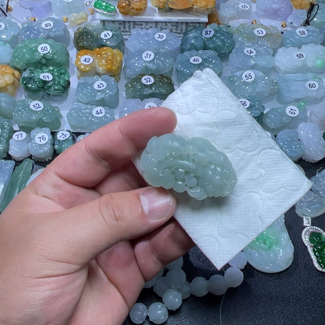 定制翡翠未镶嵌天然