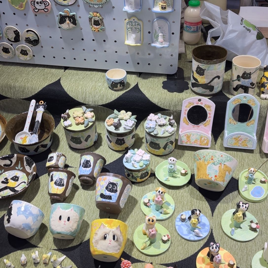 瓷片8812一起逛集市啦