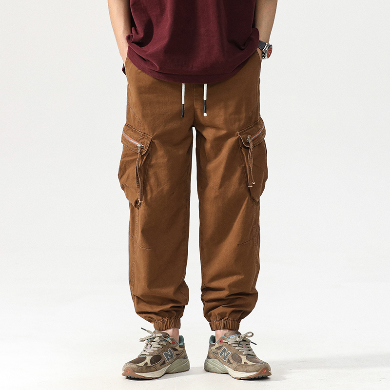 （多款链接）780-788男款休闲宽松束脚工装裤子潮牌日系秋冬新款