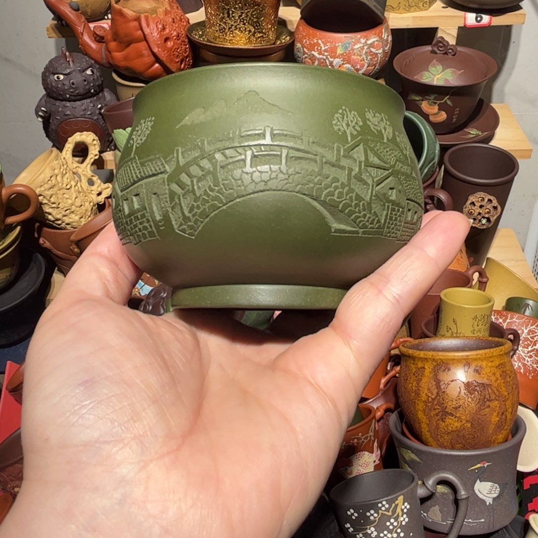 紫砂茶杯宜兴紫砂主人杯