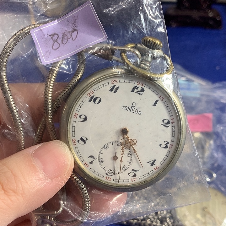 机械怀表不走时需自行洗油