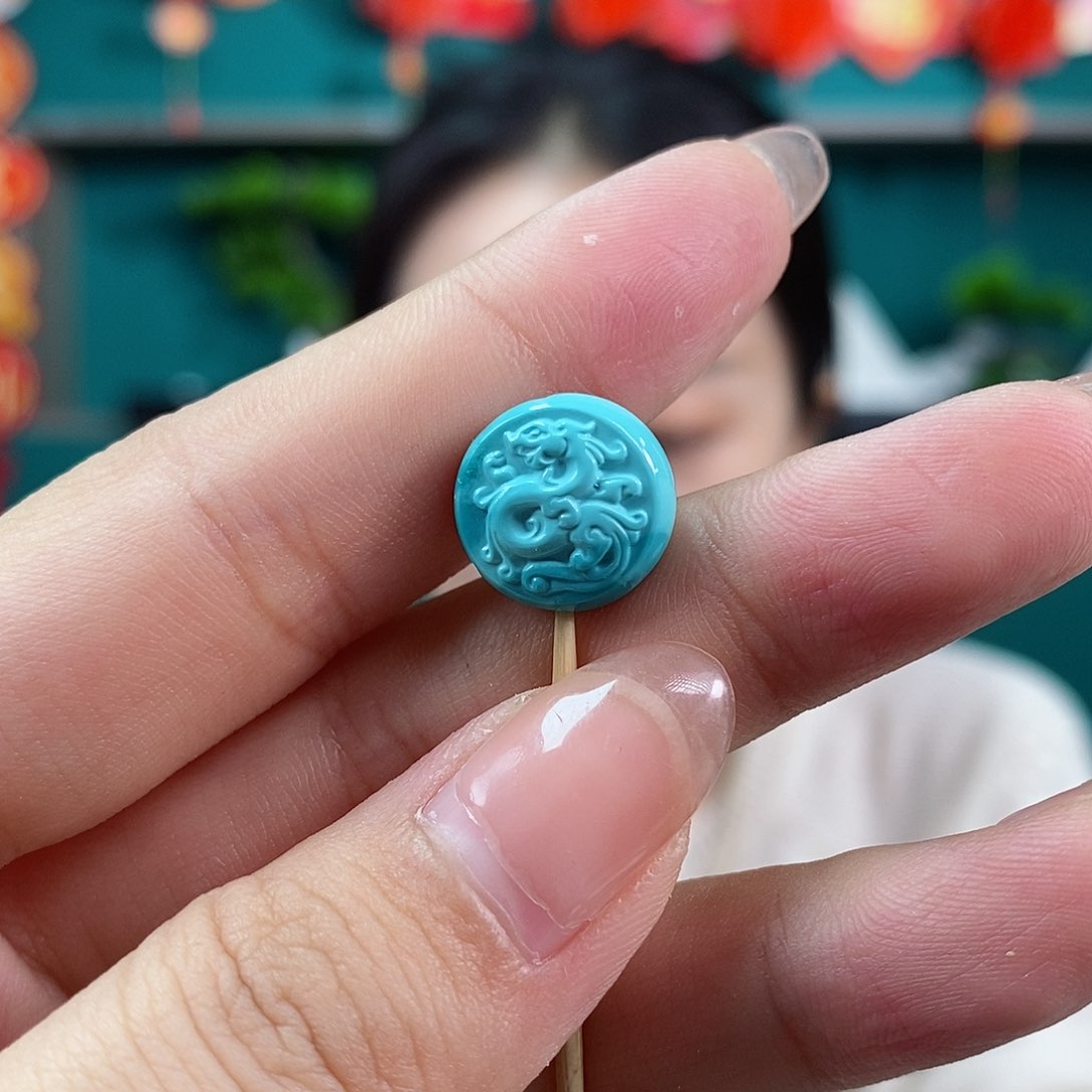 绿松石珠宝奇石未镶嵌